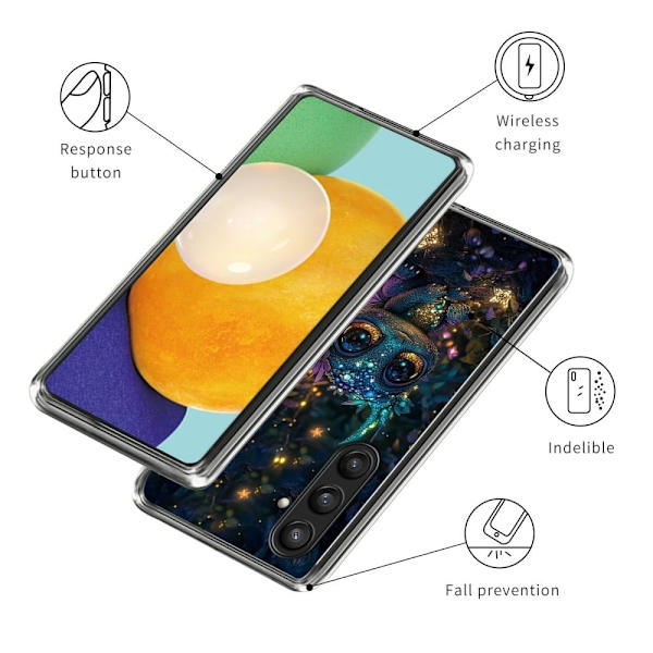 Vibe Samsung Galaxy S25 cover - Elf Multicolor