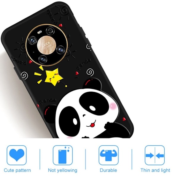 Imagine Huawei Mate 40 etui - Panda Black
