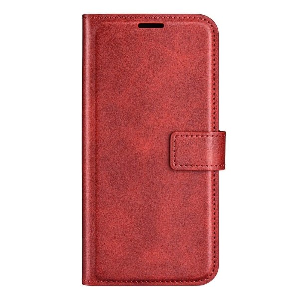 Lompakko Nahkakotelo For Samsung Galaxy S23 Plus - Punainen Red