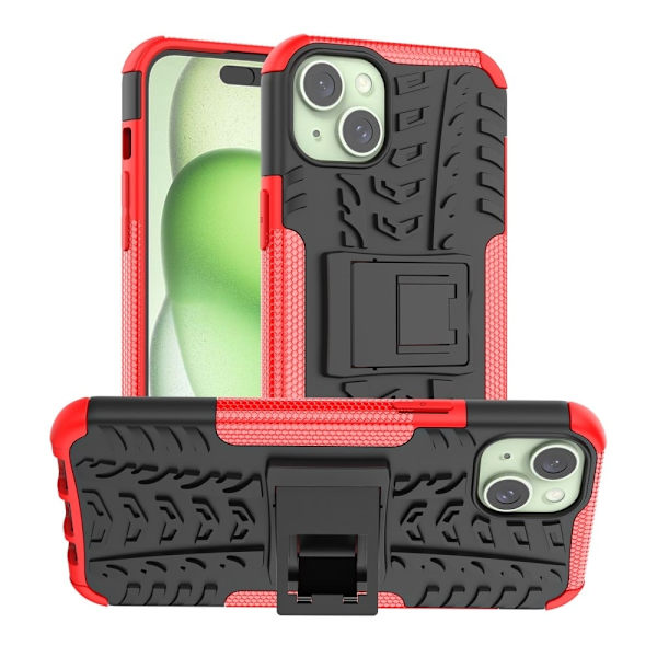 Offroad Etui iPhone 15 Plus - Rød Red