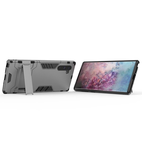 Cool Guard Samsung Galaxy Note 10 skal - Silver/Grå Silvergrå