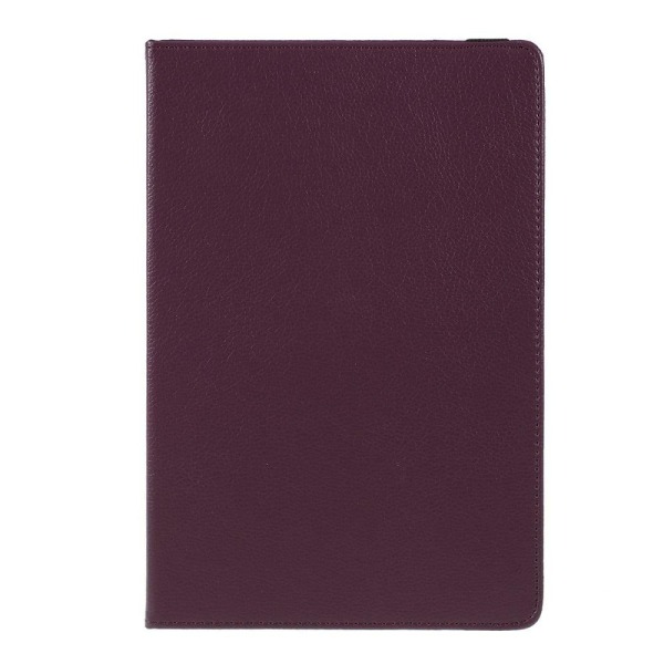 Foldbart etui med Lichi-tekstur til Samsung Galaxy Tab S6 Lite - Lilla Purple