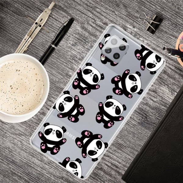 Deco Samsung Galaxy M62 / F62 Etui - Pandaer Black