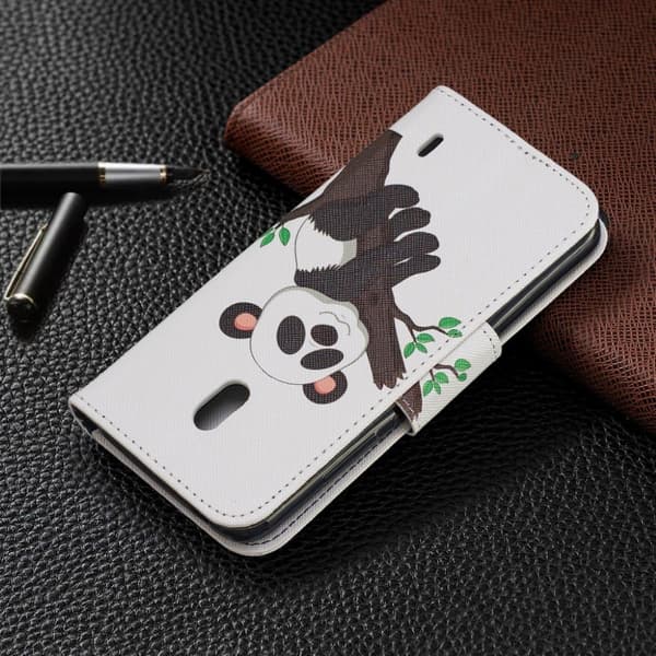 Wonderland Nokia 2.2 veske - Sovende panda Black