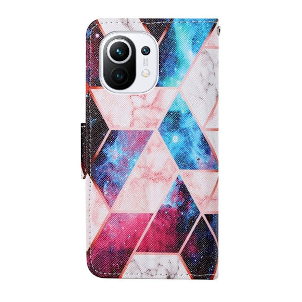 Wonderland Xiaomi Mi 11 Flip Etui - Nebula Multicolor