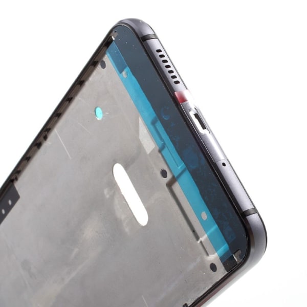 Huawei P10 Lite keskilevyrunko kuulokeliitännällä - Harmaa Silver grey