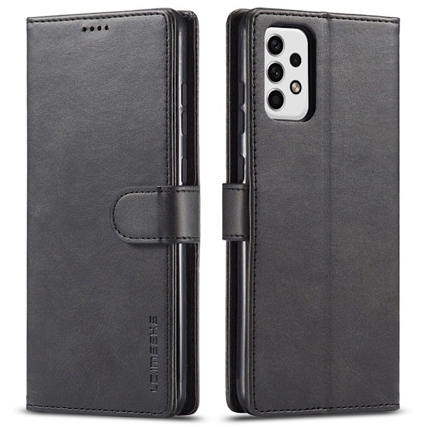 LC.IMEEKE Samsung Galaxy A23 flip etui - Sort Black