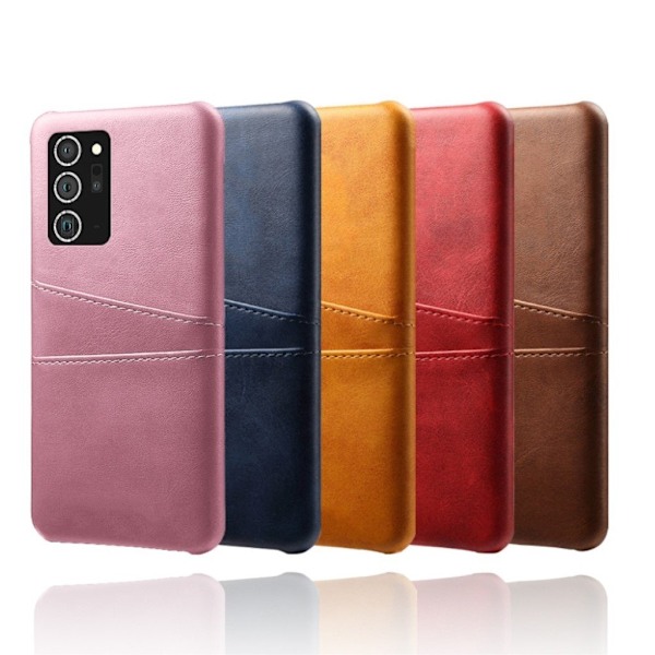 Dual Card deksel - Samsung Galaxy Note 20 - Svart Black
