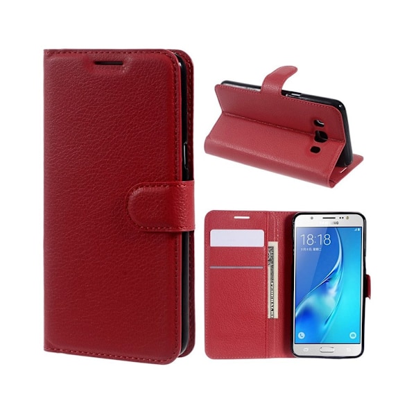 Mankell Läderfodral för Samsung Galaxy J5 (2016) - Röd Röd