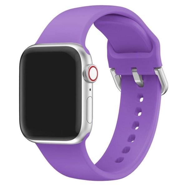 Apple Watch Series 5 40mm silicone watch band - Dark Purple Lila