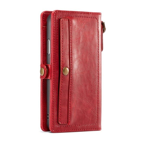 CaseMe iPhone Xs Max 2-i-1 etui med pung - Rød Red