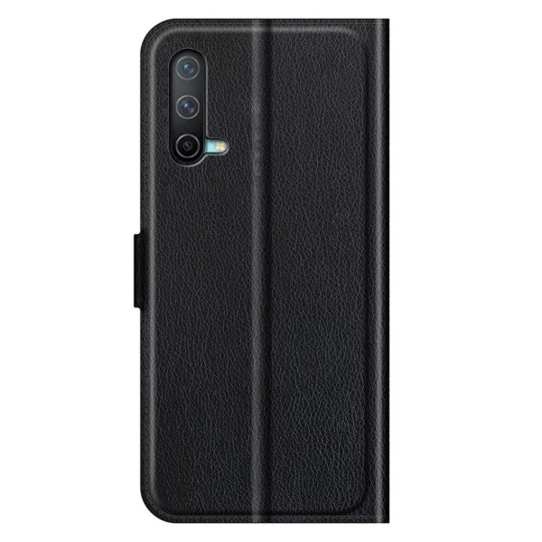 Klassisk OnePlus Nord CE 5G flip etui - Sort Black