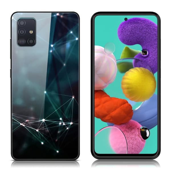 Fantasy Samsung Galaxy A51 deksel - Science Fiction Green
