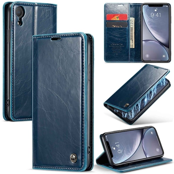 CaseMe iPhone Xr Smooth Suojakotelo - Sininen Blue