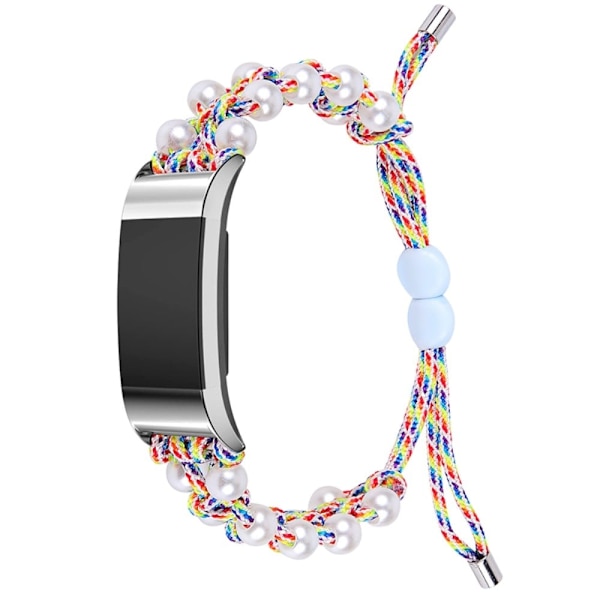 Fitbit Charge 2 stilig orb nylonklokkerem - Flerfarget Multicolor