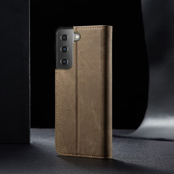 Jeans Samsung Galaxy S21 Plus 5G fodral - Beige Beige