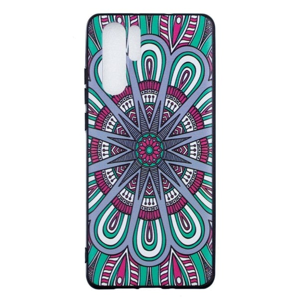 Huawei P30 Pro ophøjet mønster etui - Klassisk Multicolor