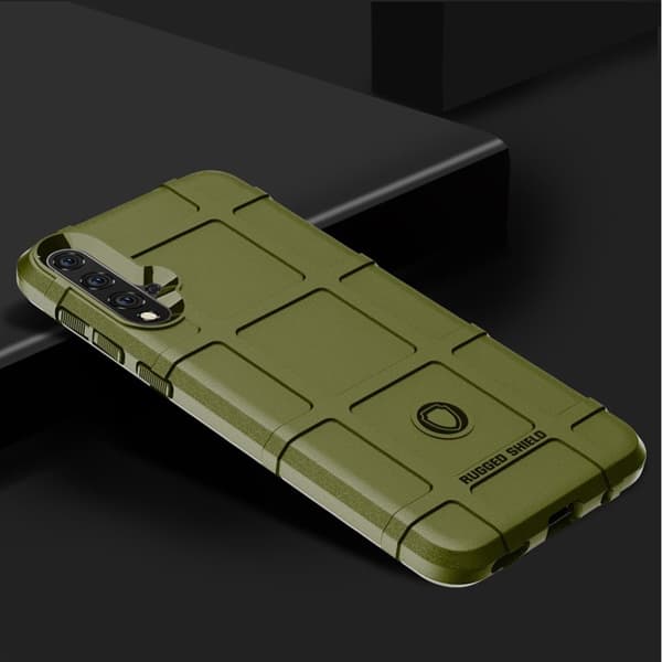 Rugged Shield kuoret - Huawei Nova 5 - Vihreä Green