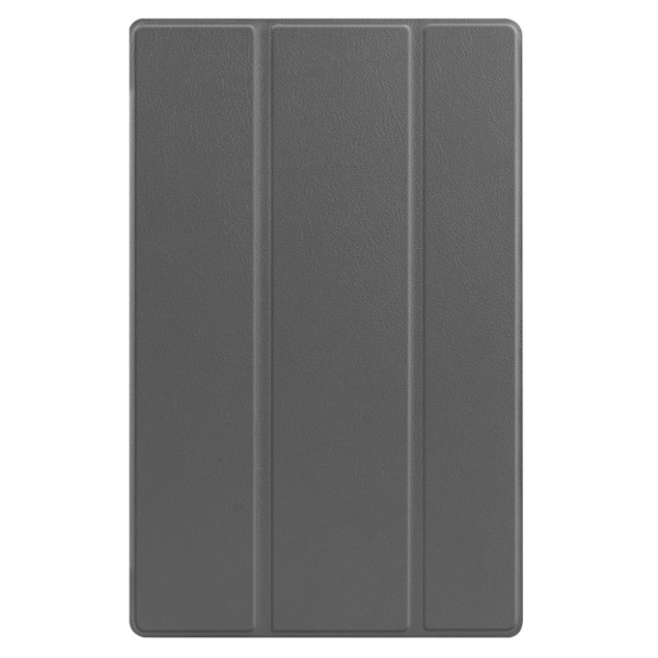 Lenovo Tab M10 HD Gen 2 tri-fold læder flip case - Grå Silver grey