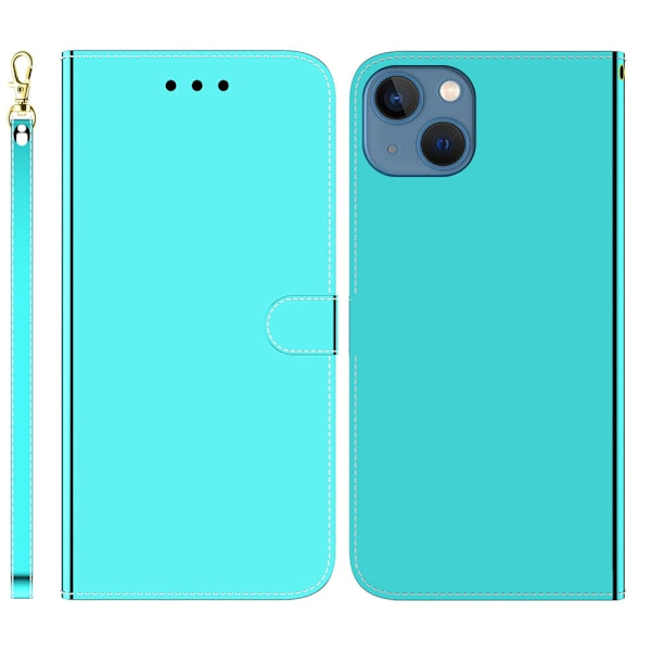 Mirror iPhone 14 flip case - Syaani Blue