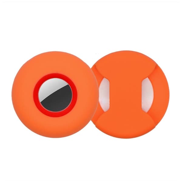 AirTags silikonfodral - Orange / Röd Storlek: L Orange