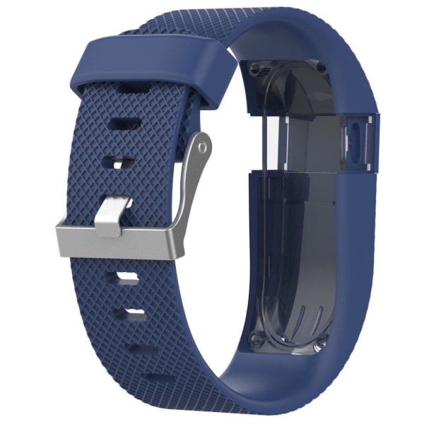 Fitbit Charge HR uniikki ranneke - Tummansininen / koko L Blue