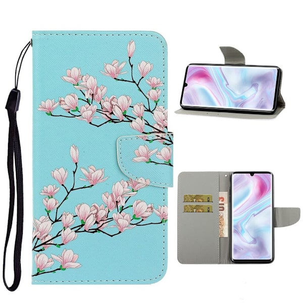 Wonderland Samsung Galaxy A31 Etui - Blomstergrene Multicolor