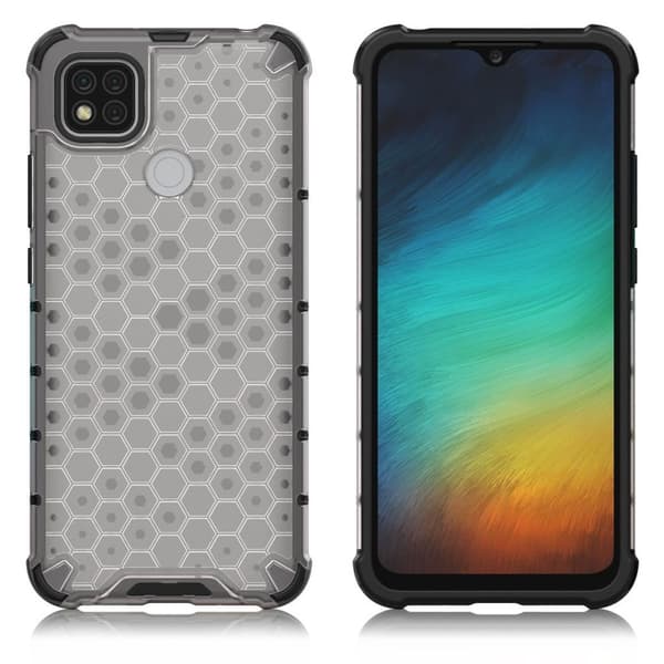 Bofink Honeycomb Xiaomi Redmi 9C Etui - Hvid White