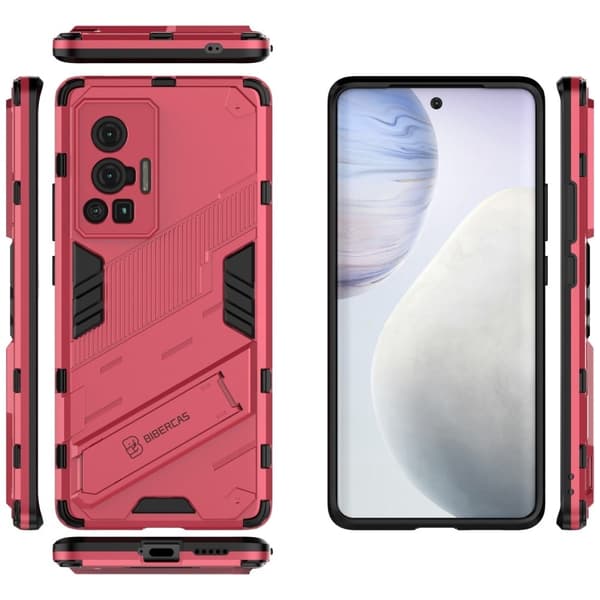 Støtsikkert hybriddeksel for Vivo X70 Pro - Rose Pink