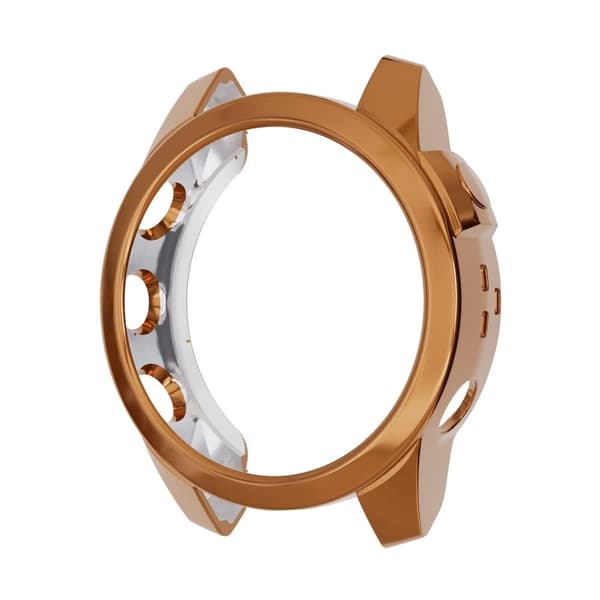 Garmin Fenix 7 / 7 Solar / 7 Sapphire elektropläteringsskydd - Roséguld Rosa