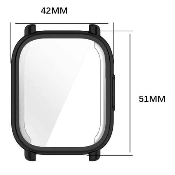 Xiaomi Redmi Watch 5 Active Clear Case Pehmeä joustava Suojakello Kehys Cover Blue