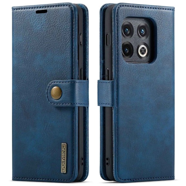 DG.Ming OnePlus 10 Pro 2-in-1 Lompakko Suojakotelo - Sininen Blue