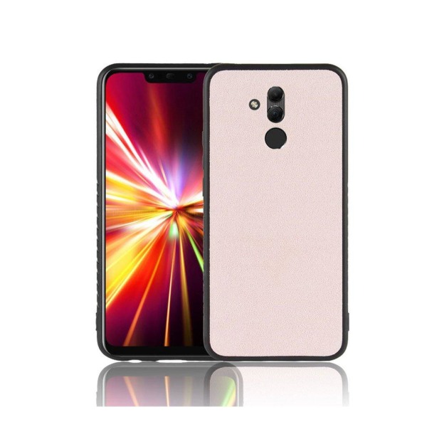 Huawei Mate 20 Lite retro sammet tygbelagt hybridfodral - Rosa Rosa