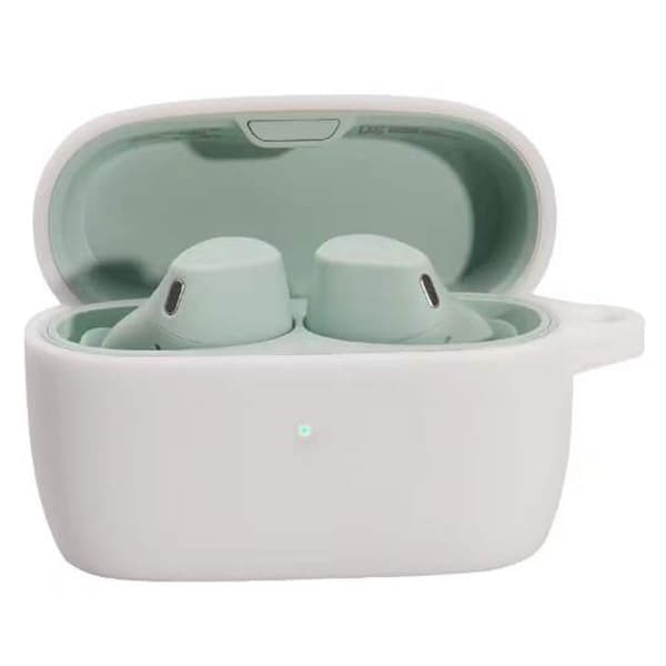 Jabra Elite 4 silikondeksel med spenne - Hvit White