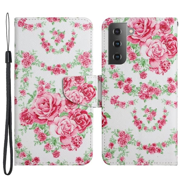 Wonderland Samsung Galaxy S22 Plus flip etui - Rose Pink