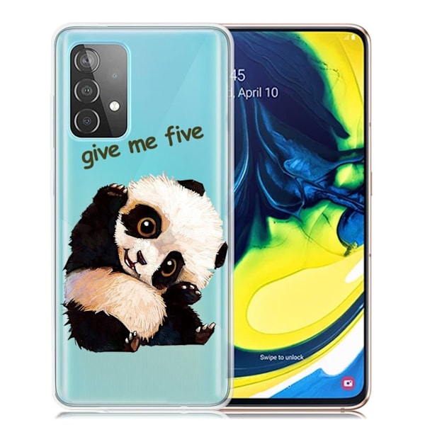 Deco Samsung Galaxy A82 5G cover - Panda Black
