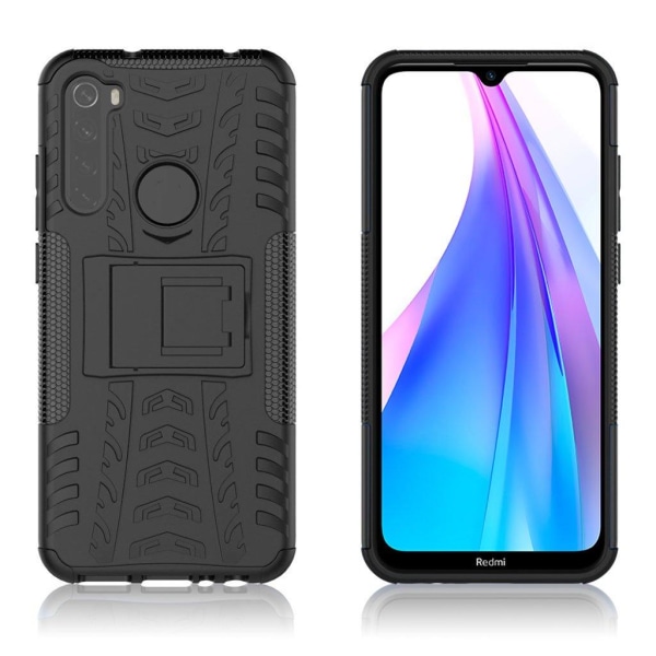 Offroad Xiaomi Redmi Note 8T skal - Svart Svart