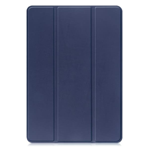 Tri-fold skinnstativveske for Lenovo Tab M10 Plus (Gen 3) - Mørkeblå Blue