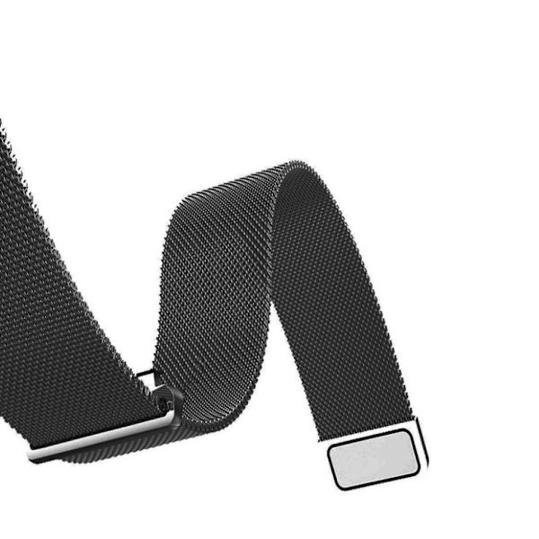 Huawei Watch GT milanese rustfrit stål urrem - Sort Black