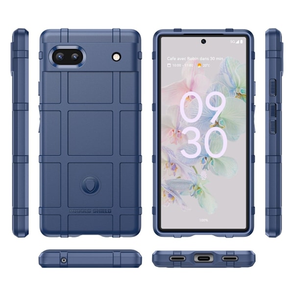 Rugged Shield Suojakotelo Google Pixel 6a - Sininen Blue