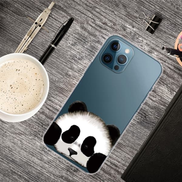 Deco iPhone 13 Pro Max deksel - Søt Panda White