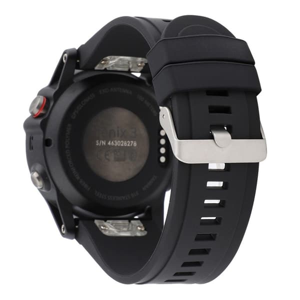 Garmin Fenix 5 / 5 Plus / Forerunner 935 22mm silikoninen kellonauha - Musta Black