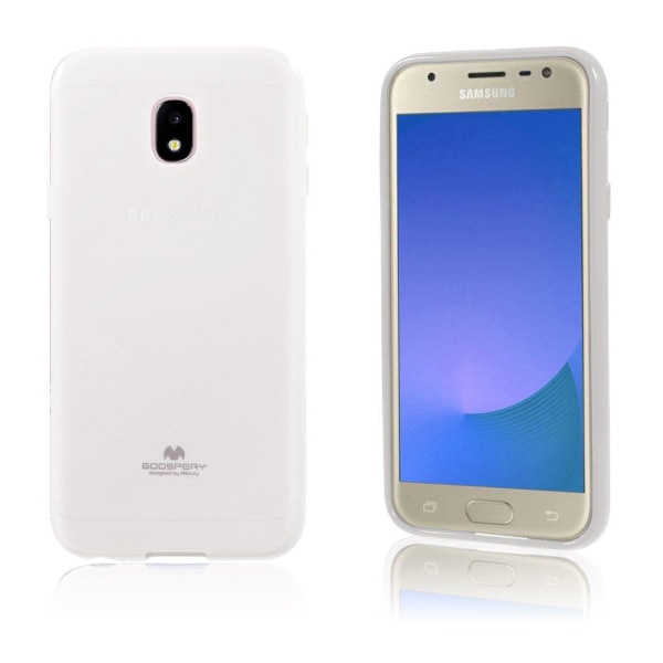 MERCURY GOOSPERRY Samsung Galaxy J3 (2017) taipuisa suojakuori - valkoinen White