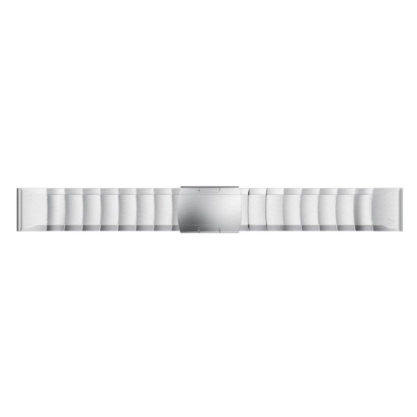 Garmin Fenix 6 stainless steel watch band - Silver Silvergrå