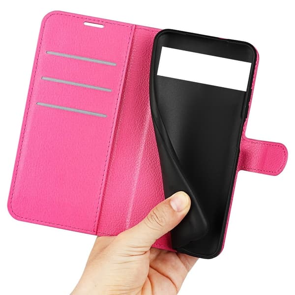 Classic Google Pixel 7 Pro flip etui - Rose Pink