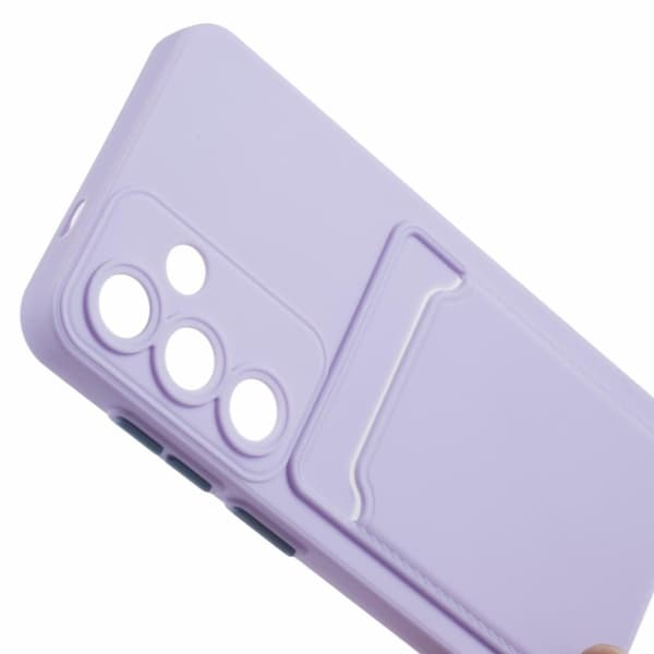Deksel til kortholder for Samsung Galaxy A55 - Lilla Purple