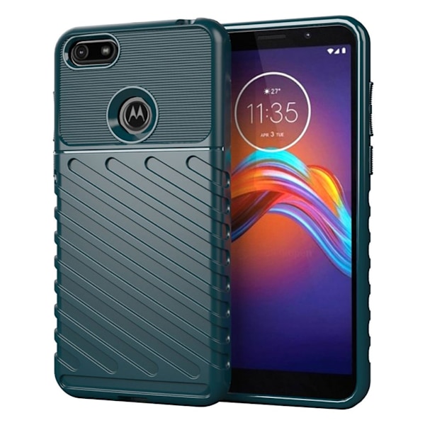 Thunder Motorola Moto E6 Play skal - Grön Grön