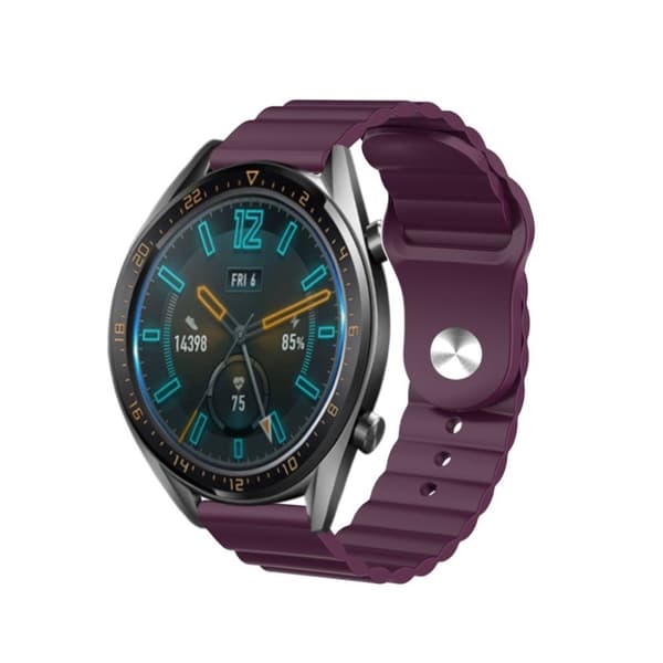 Silikoneurrem til Huawei og Amazfit - Lilla Purple