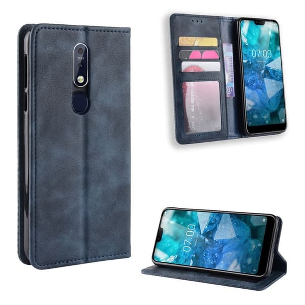 Bofink Vintage Nokia 7.1 kotelot - Sininen Blue