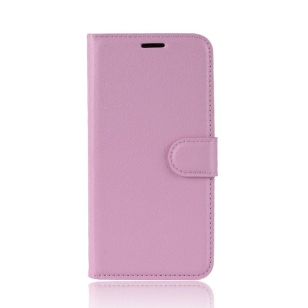 Samsung Galaxy J6 Liitsihedelmän Jyvä PU Nahka Lompakko Suoja ko Pink
